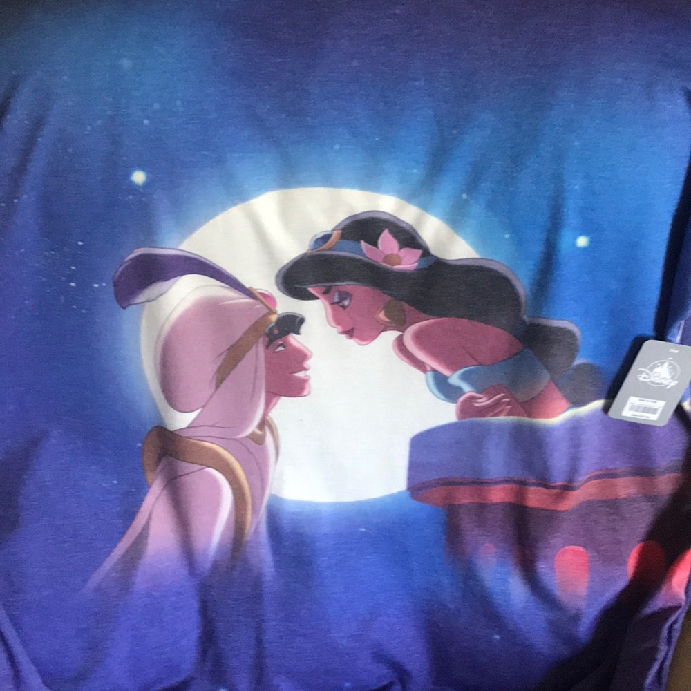 Disney Aladdin and Jasmine night shirt